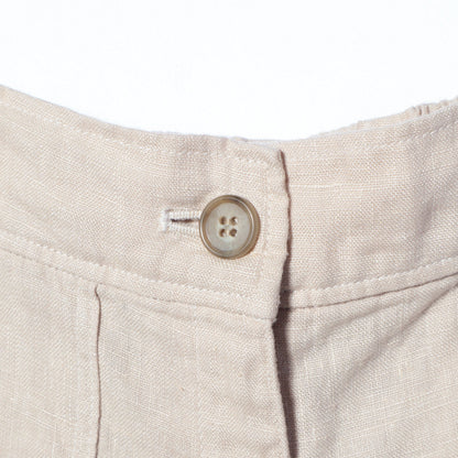 【WEB限定】〈手洗い可能〉リネンキャンバスポケットパンツ