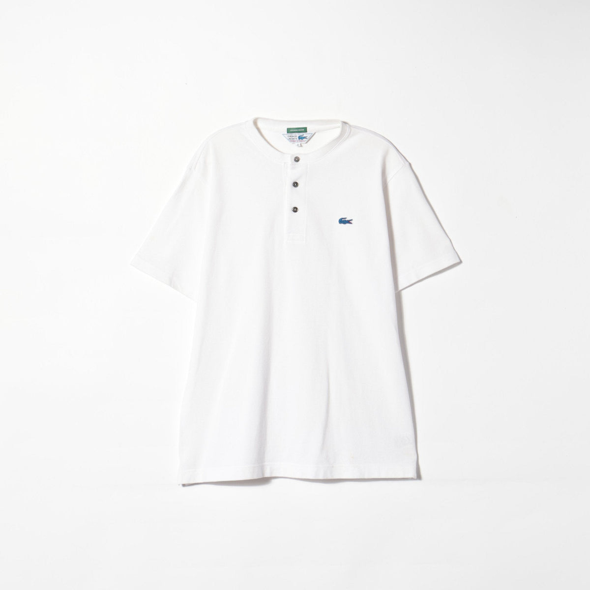 LACOSTE: 別注 カノコ ヘンリーネック Tシャツ 20SS