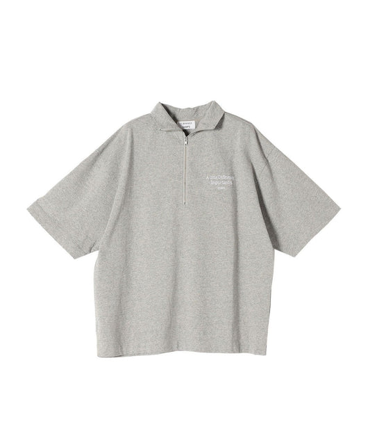 【SHIPS別注】81BRANCA:〈洗濯機可能〉ハーフジップ カットソー