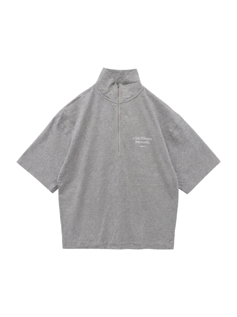 【SHIPS別注】81BRANCA:〈洗濯機可能〉ハーフジップ カットソー