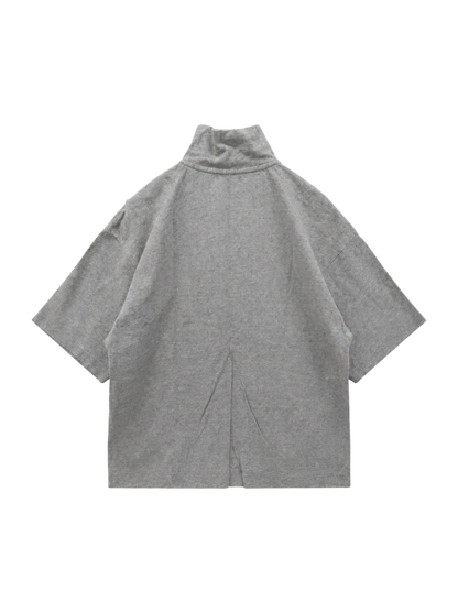 【SHIPS別注】81BRANCA:〈洗濯機可能〉ハーフジップ カットソー
