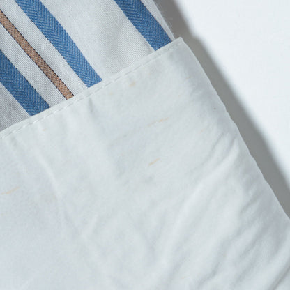 0 x ones:ストライプフリルブラウス