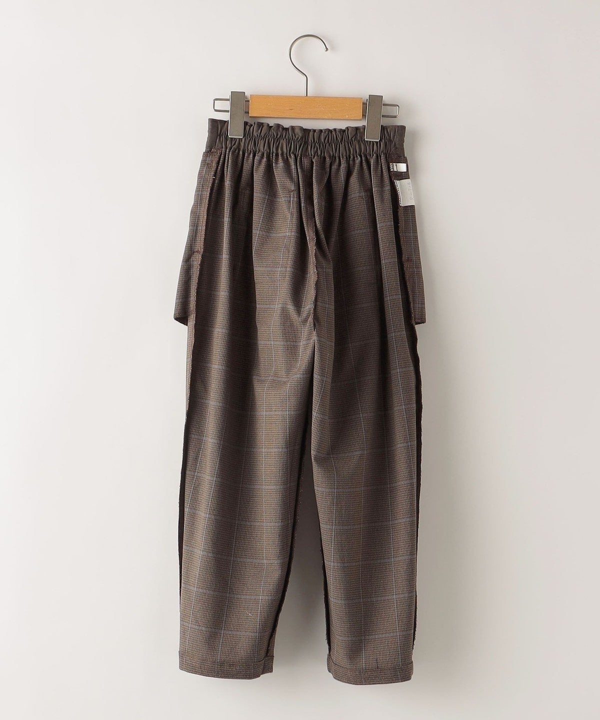 SHIPS KIDS:100〜130cm / チェック タック パンツ