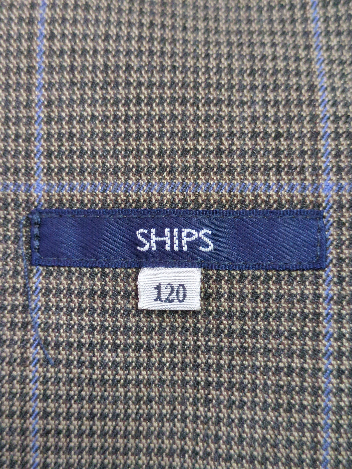 SHIPS KIDS:100〜130cm / チェック タック パンツ