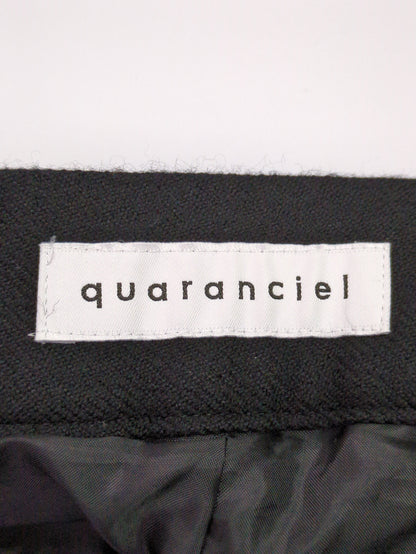 quaranciel: ウール サキソニー ビット  パンツ