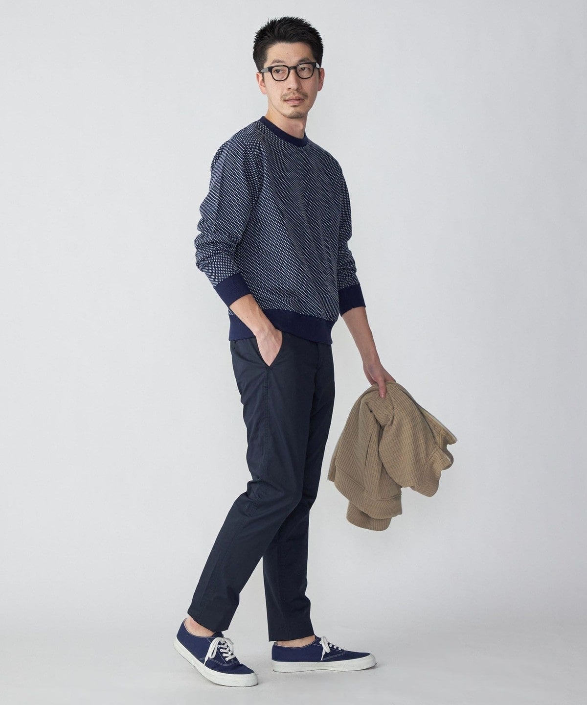 SHIPS: japan quality 夏用 カラー テーパード チノパンツ