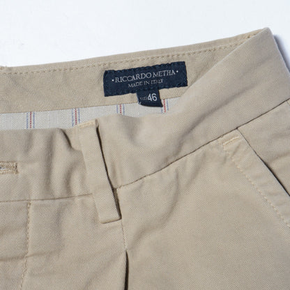 R/METHA:1TUCK WIDE TWILL