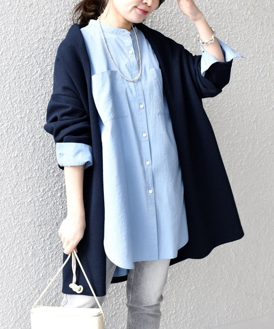 〈手洗い可能〉ブークレダブルフェイス羽織り