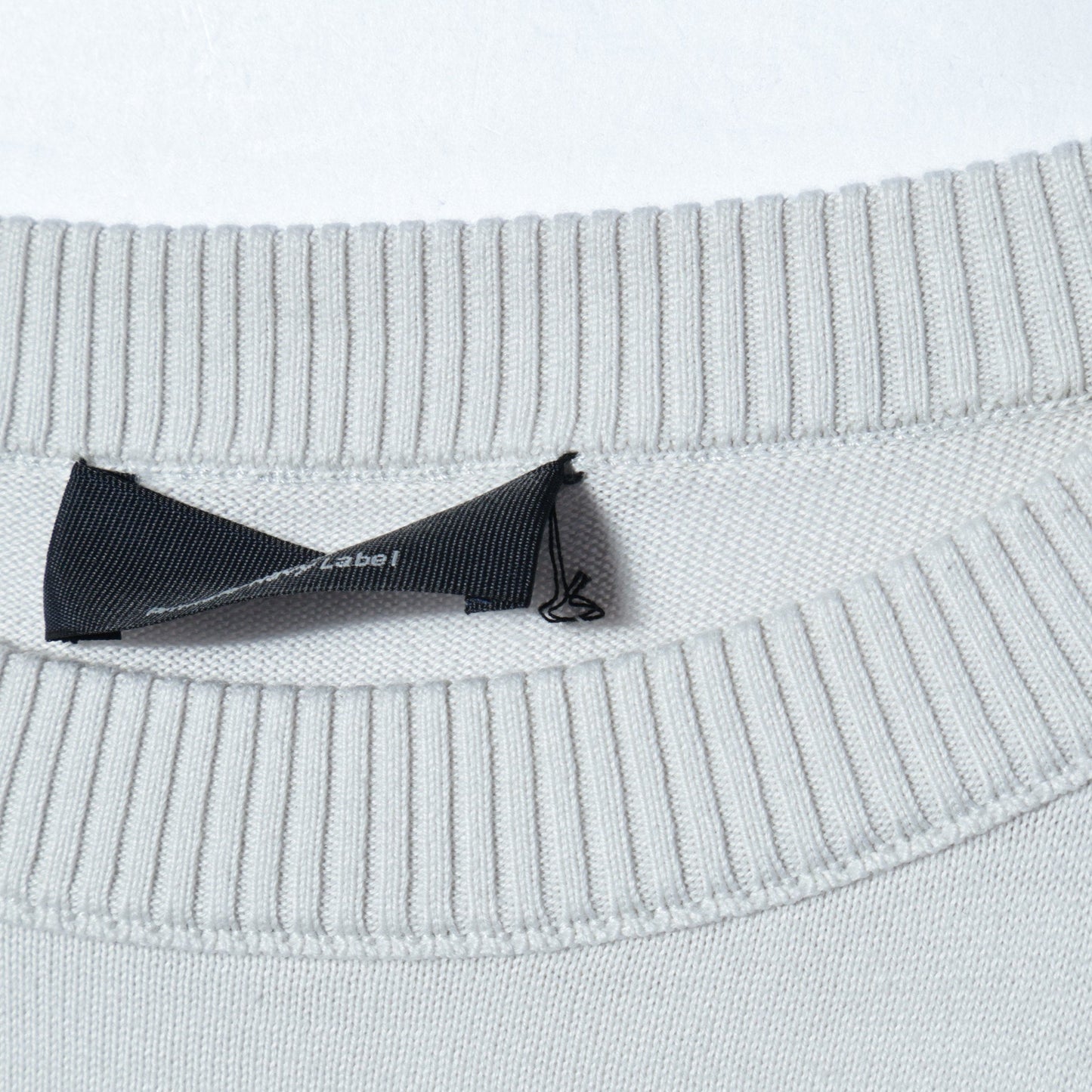 SHIPS Primary Navy Label:〈手洗い可能〉スヴィン ドルマン プルオーバー