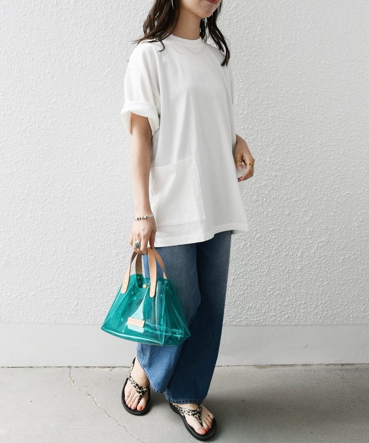 SHIPS any: "COTTON USA" 6oz オーバーサイズ キャンプポケット Tシャツ