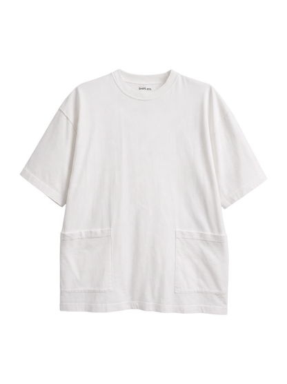 SHIPS any: "COTTON USA" 6oz オーバーサイズ キャンプポケット Tシャツ