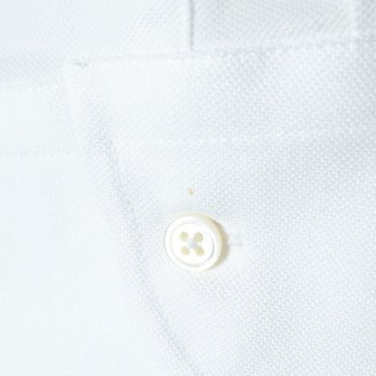 SHIPS:ALBINI 32ゲージ カノコ無地 長袖ポロシャツ