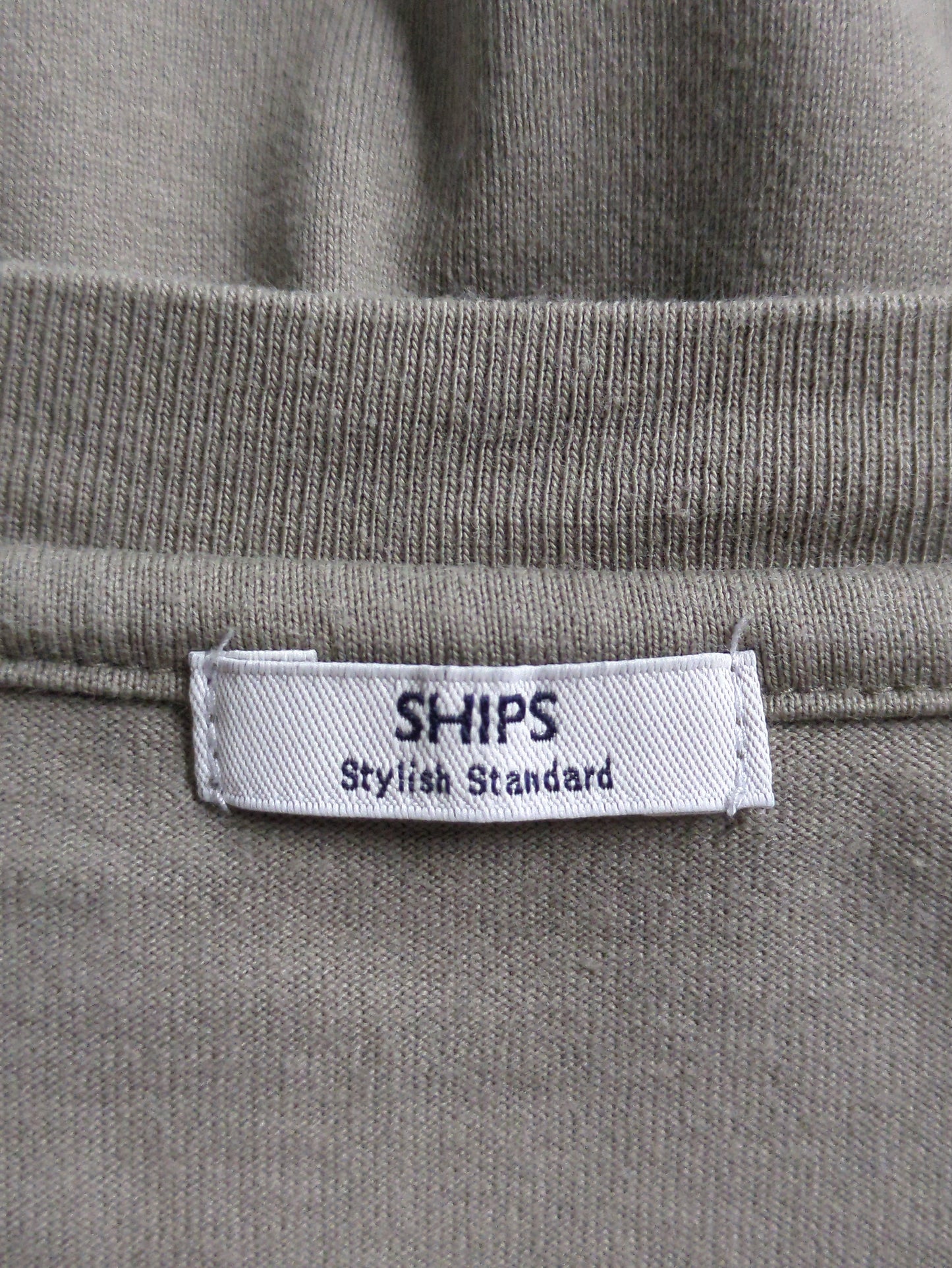 SHIPS: 抗菌・防臭 NANO-FINE（R） コットン クルーネック Tシャツ