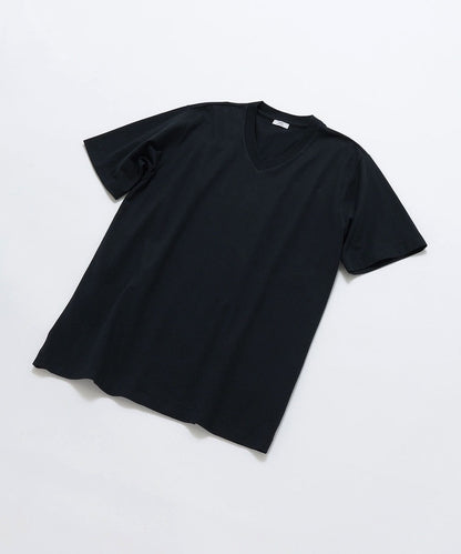 SHIPS: 抗菌・防臭 NANO-FINE（R） コットン Vネック Tシャツ