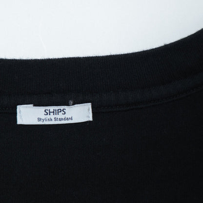 SHIPS: 抗菌・防臭 NANO-FINE（R） コットン Vネック Tシャツ