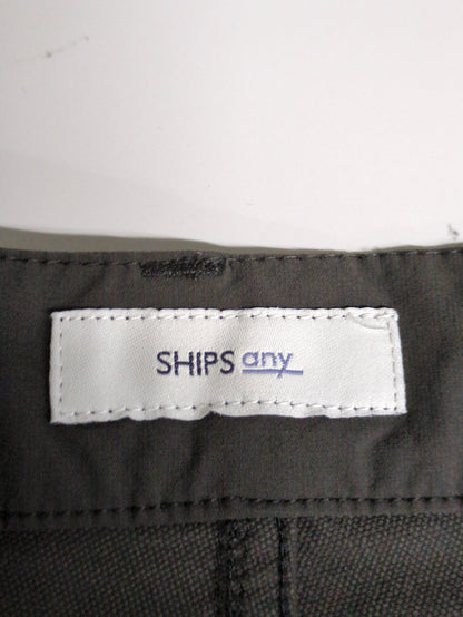 SHIPS any: 〈洗濯機可能・撥水〉4WAYストレッチ スリム テーパード テック チノ パンツ