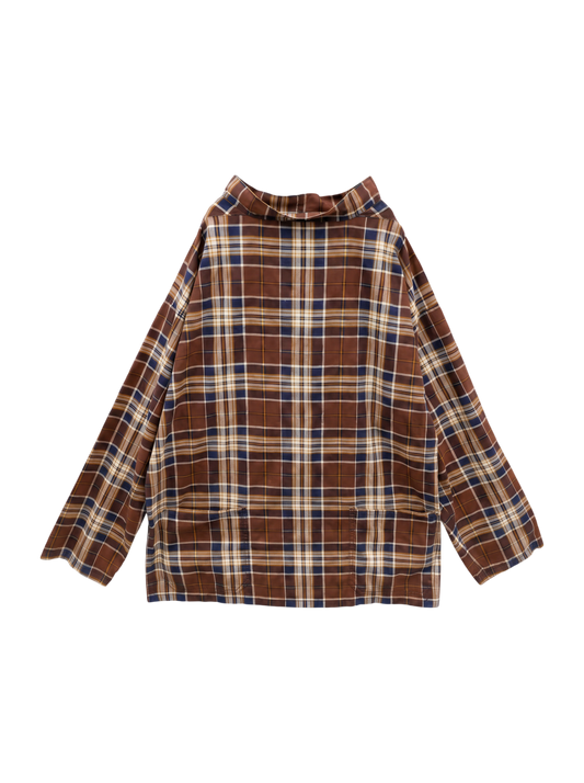 S2W8:FLANNEL SMOCK SHIRT