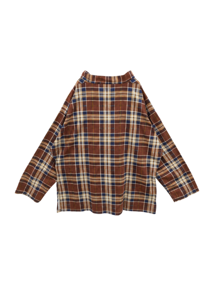 S2W8:FLANNEL SMOCK SHIRT