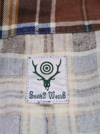 S2W8:FLANNEL SMOCK SHIRT