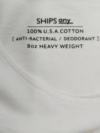 SHIPS any:〈洗濯機可能〉USAコットン パフスリーブ TEE