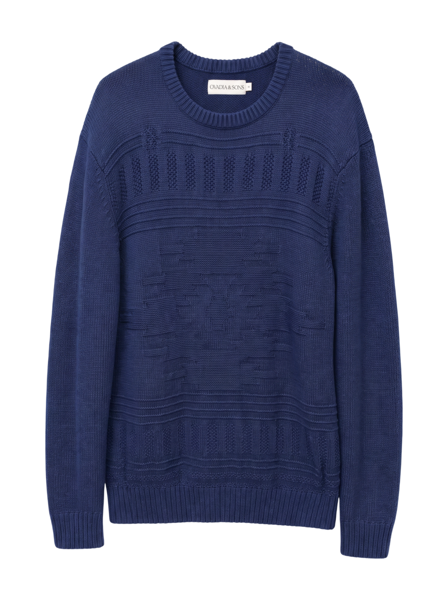OVADIA.S:CTN INDIGO INDIAN WEL