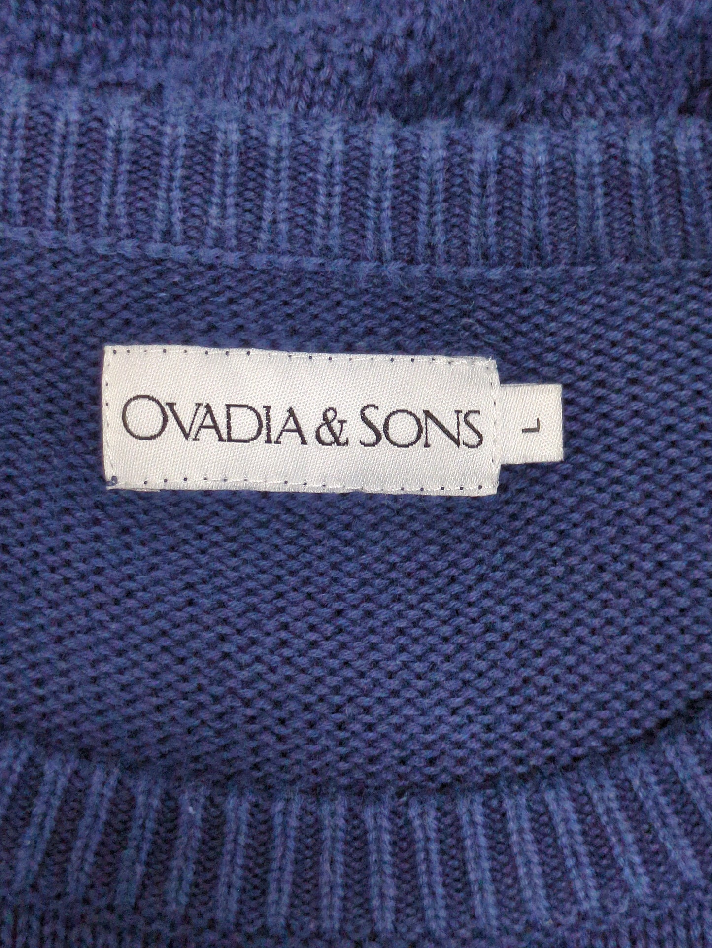 OVADIA.S:CTN INDIGO INDIAN WEL