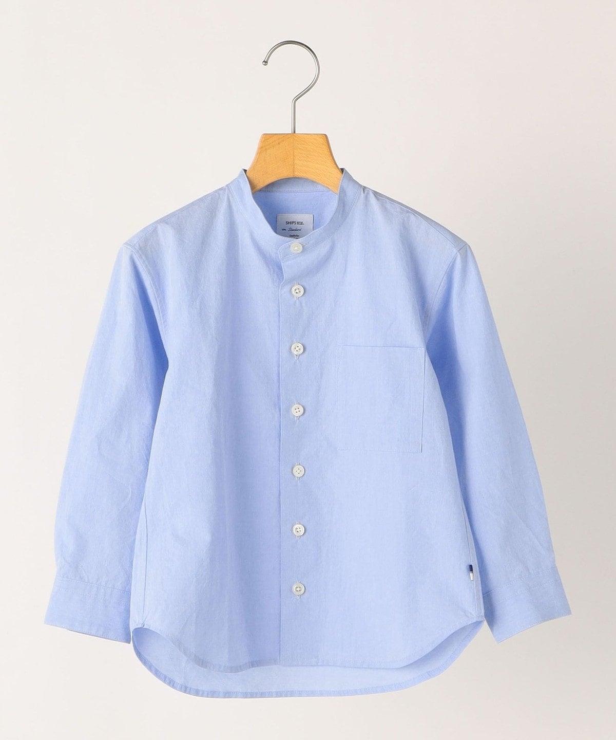 SHIPS any: STANDARD バンドカラー シャツ<KIDS>