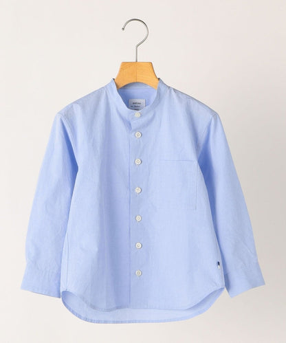 SHIPS any: STANDARD バンドカラー シャツ<KIDS>