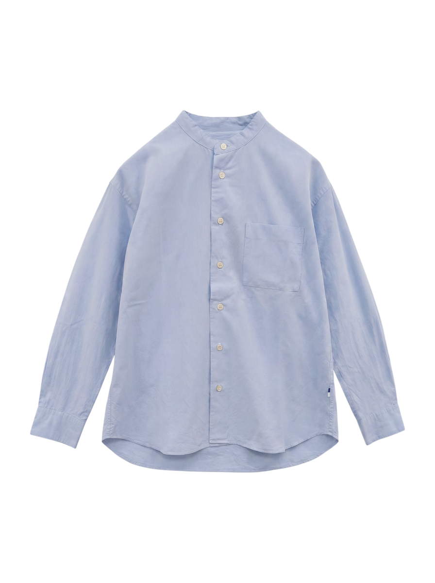 SHIPS any: STANDARD バンドカラー シャツ<KIDS>