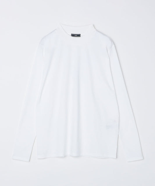 SHIPS: ALBINI モックネック ロングスリーブ Tシャツ