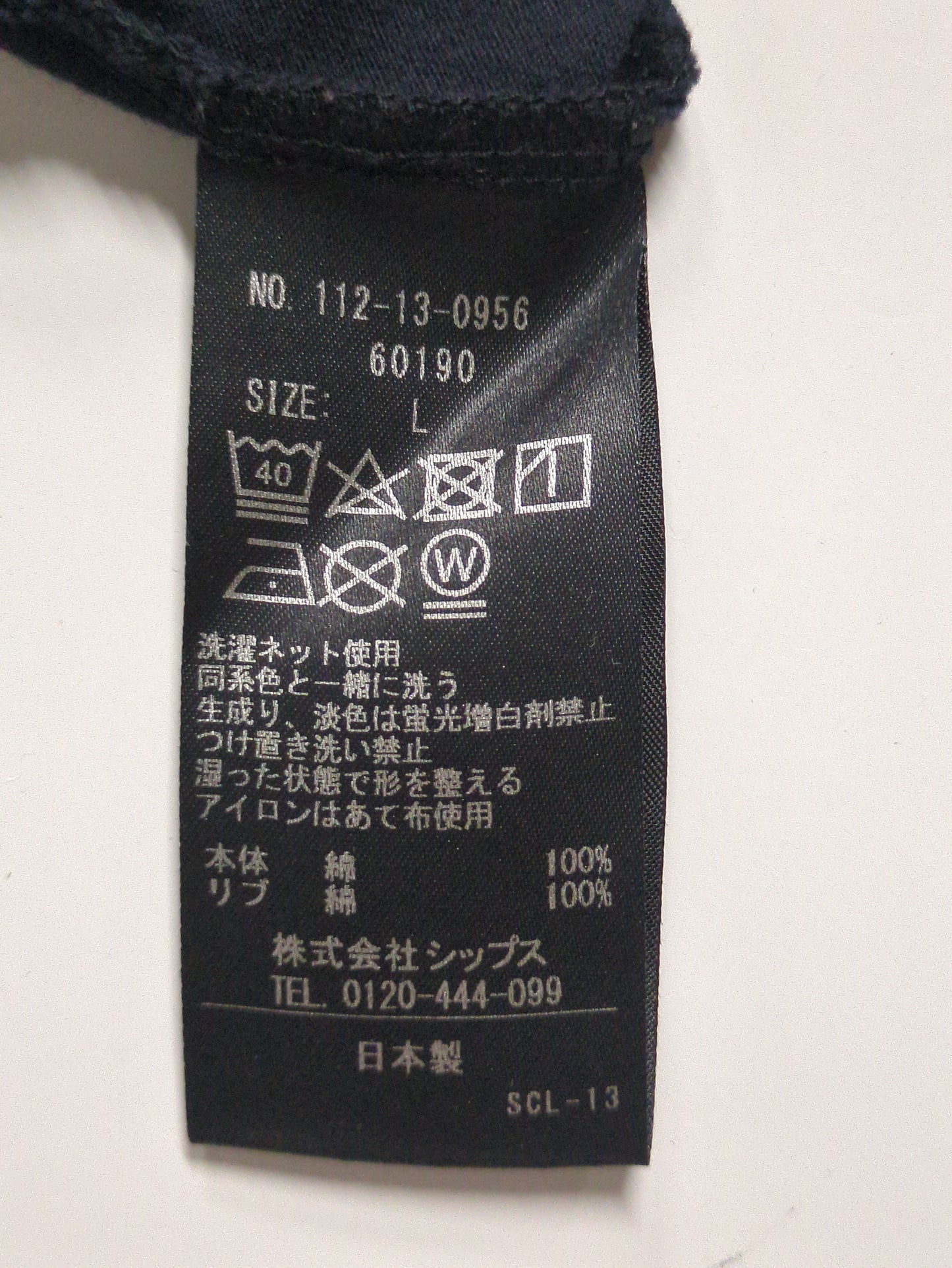 SHIPS: 抗菌・防臭 NANO-FINE（R） コットン クルーネック Tシャツ