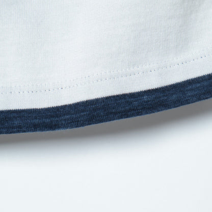 SHIPS: MADE IN JAPAN ワイドボーダー クルーネックネック Tシャツ