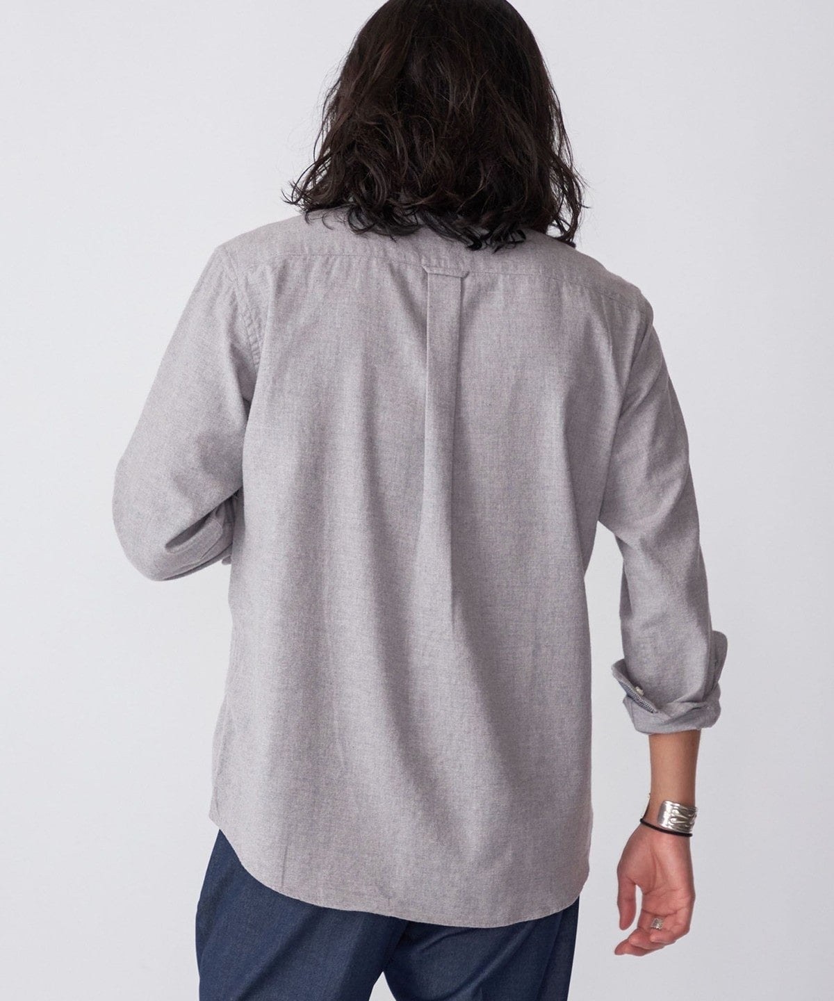 【WEB限定】SHIPS: MADE IN JAPAN ワンポイントロゴ 微起毛 ボタンダウンシャツ