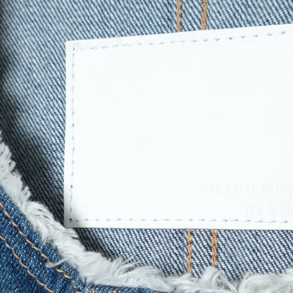SHIPS any: ノーカラー デニム ブルゾン［SHIPS any DENIM］