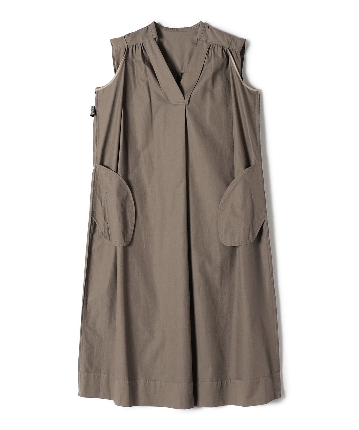 SHIPS Primary Navy Label:〈手洗い可能〉カフタン ワンピース