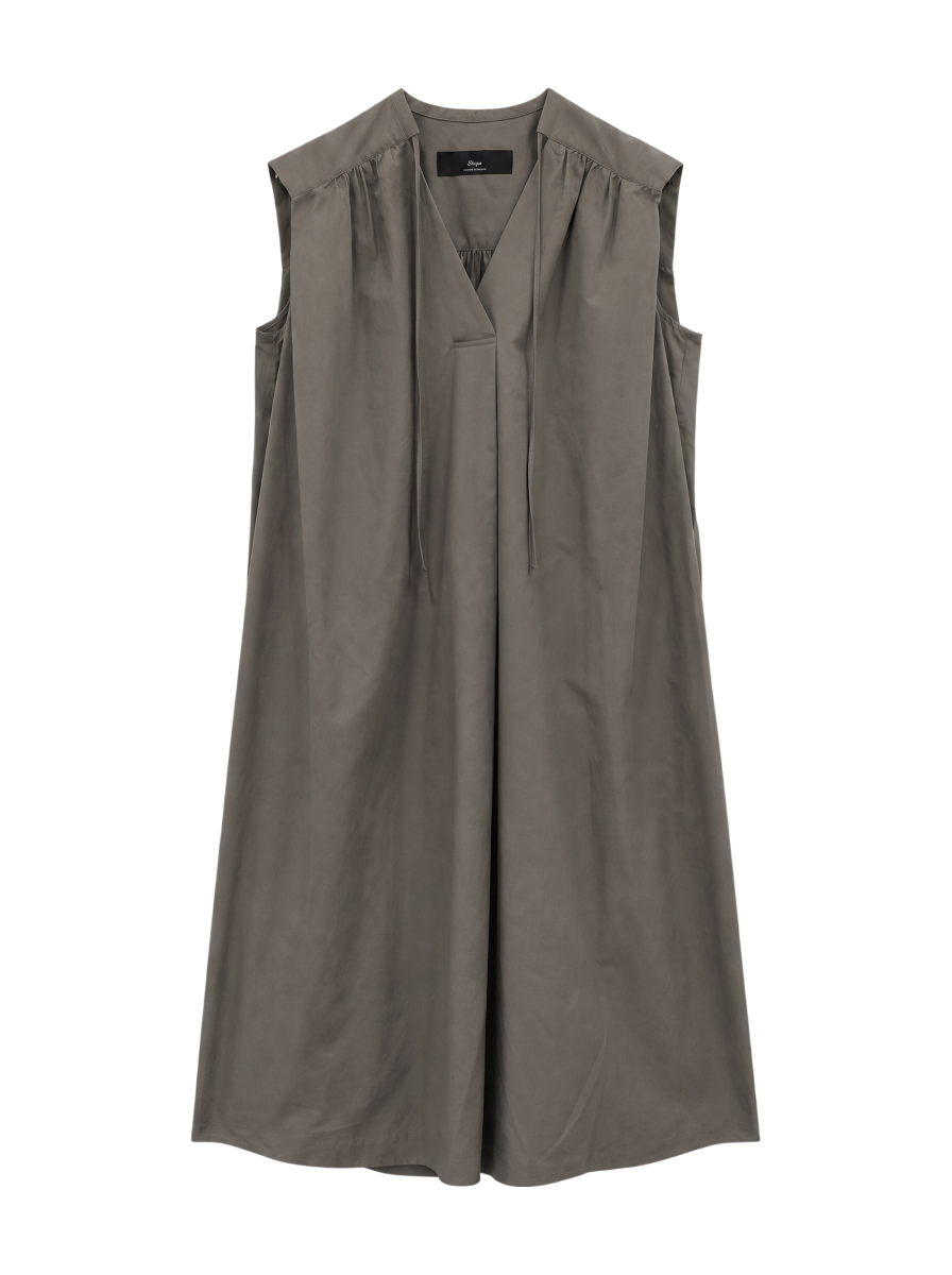 SHIPS Primary Navy Label:〈手洗い可能〉カフタン ワンピース