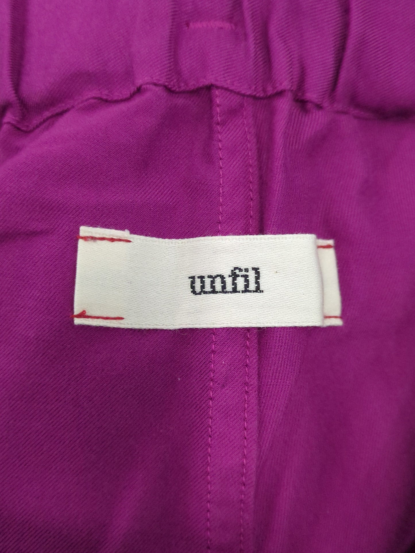 unfil:シルクコットンツイルパンツ