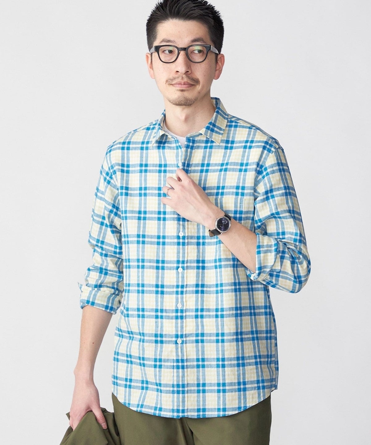 SHIPS: SOLOTEX(R) リネン レギュラーカラー シャツ