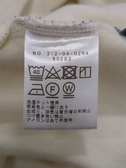 Vネックポンチジャージープルオーバー