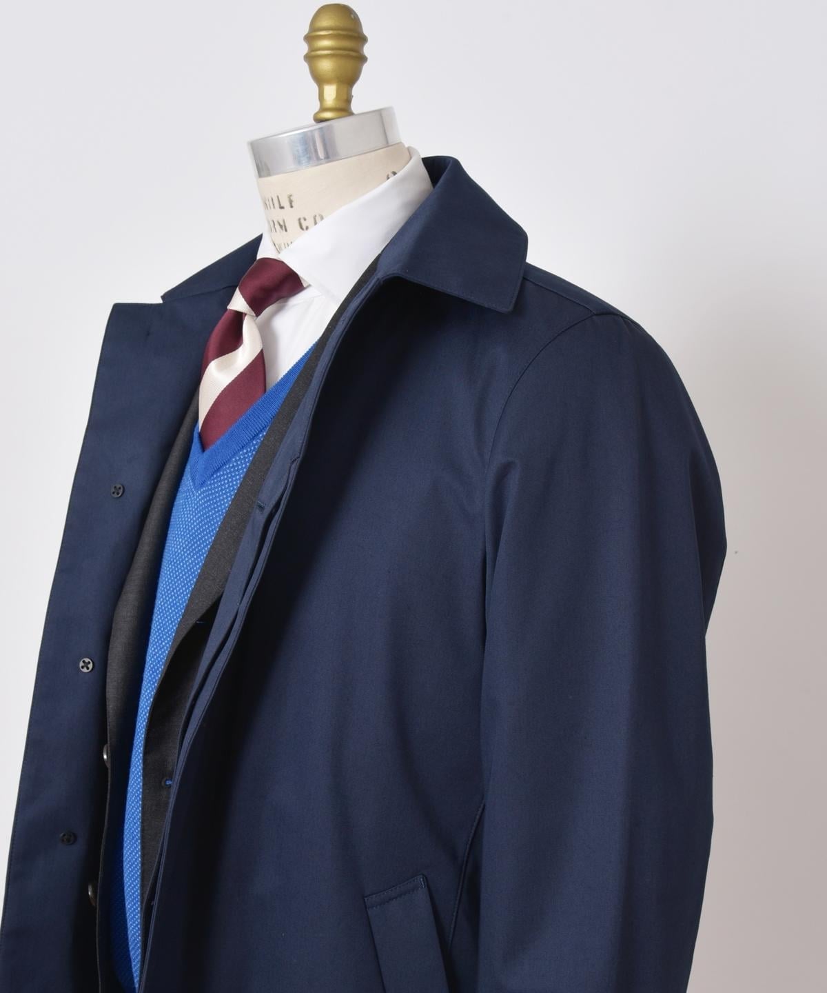 SD: LORO PIANA STORMSYSTEM コットン ステンカラーコート