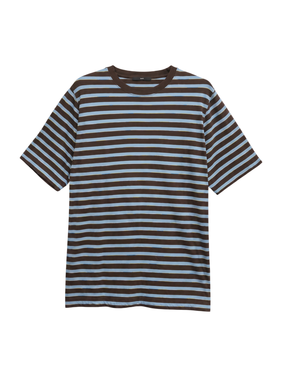 SHIPS: カスリ マルチ ボーダー Tシャツ