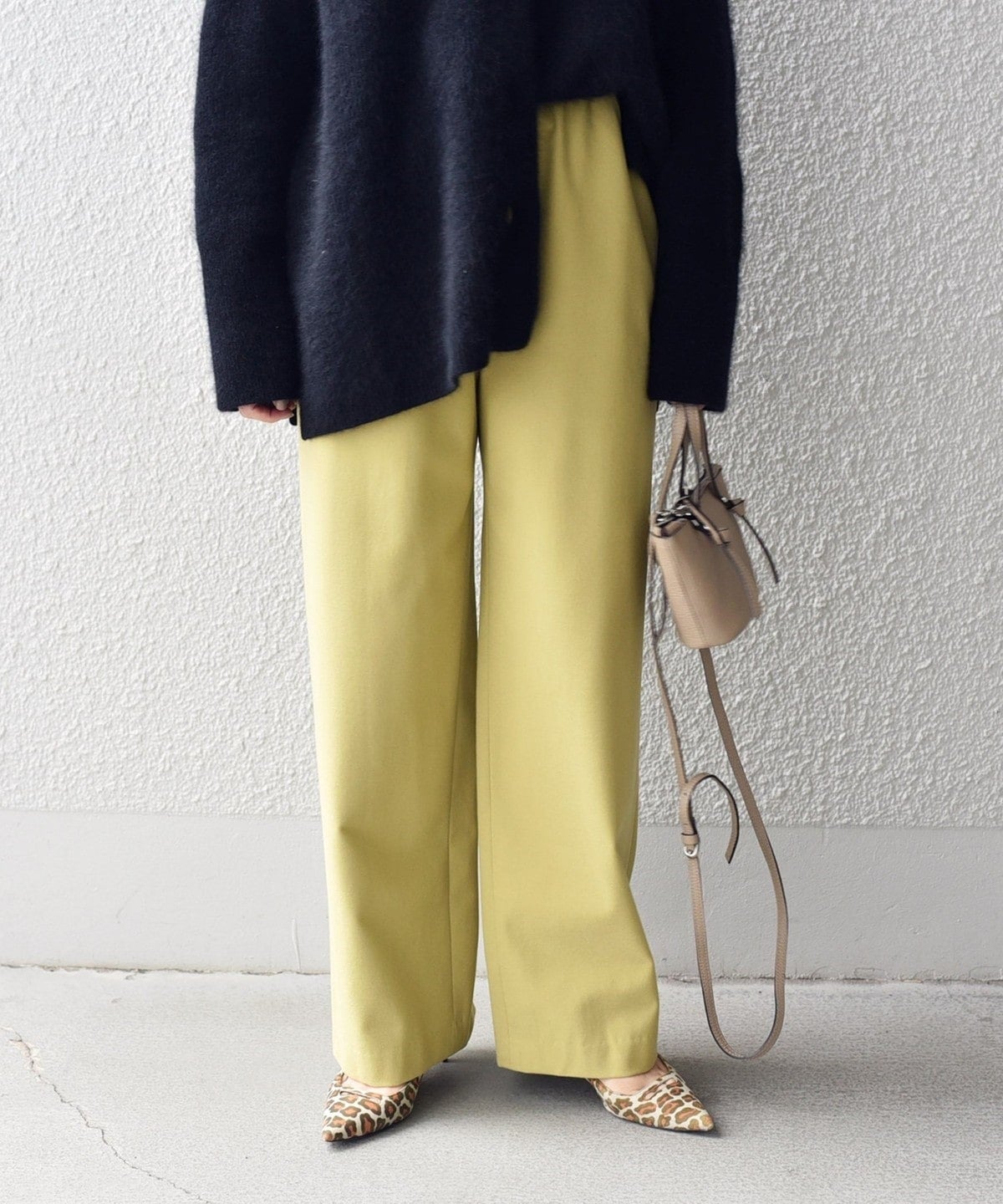 〈手洗い可能〉ドロストパンツ