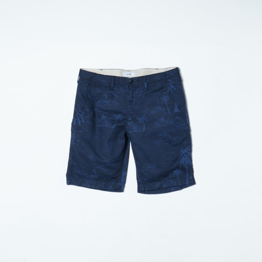 SHIPS:TAPERED SHORTS PRT/MOTIF 78