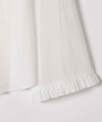 SHIPS any: フリル スタンドカラー ブラウス〈ウォッシャブル〉