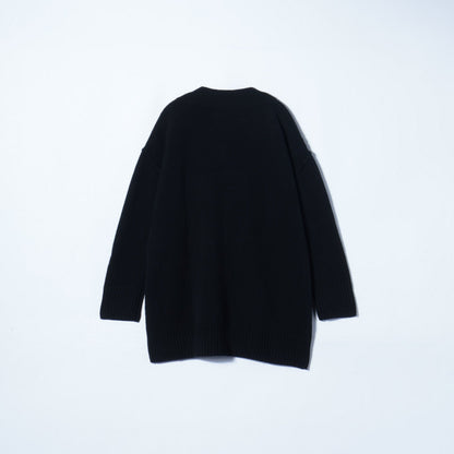 PrimaryNavyLabel:Vネックチュニックプルオーバー