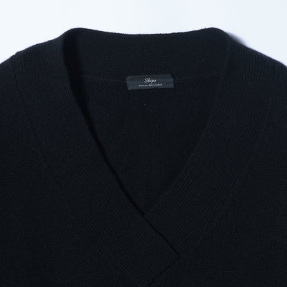 PrimaryNavyLabel:Vネックチュニックプルオーバー