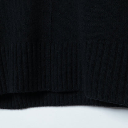 PrimaryNavyLabel:Vネックチュニックプルオーバー