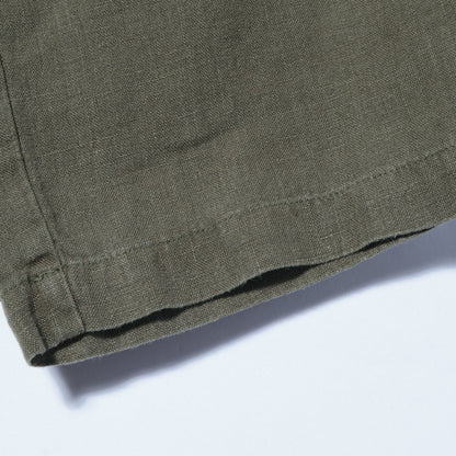 【WEB限定】〈手洗い可能〉リネンキャンバスポケットパンツ