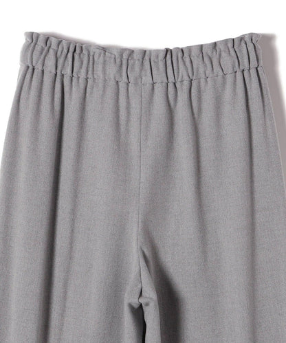 〈手洗い可能〉両面起毛 ドロスト パンツ