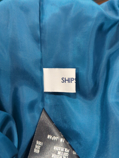 SHIPS any:〈ウォッシャブル〉ランダムタック チェック マキシフレア スカート